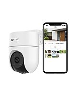EZVIZ by Hikvision|4G Sim Based 2K Pan&Tilt Smart Outdoor WI-Fi CCTV Camera|360° Coverage|Ai Human-Vehicle Detection|Color Night Vision|Auto Tracking|Upto 512Gb Sd Card Storage|H8C-4G,White EZVIZ by Hikvision|4G Sim Based 2K Pan&Tilt Smart Outdoor WI-Fi CCTV Camera|360° Coverage|Ai Human-Vehicle Detection|Color Night Vision|Auto Tracking|Upto 512Gb Sd Card Storage|H8C-4G,White